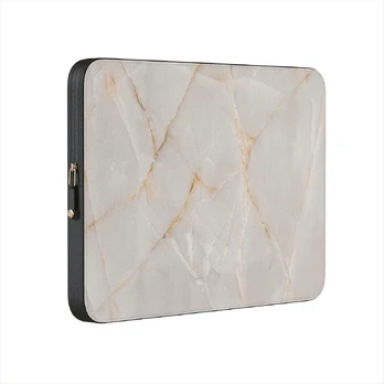 Vanilla Sand - Marble Laptop Sleeve, 16 inches