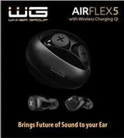 WG - Bluetooth sluchátka WG AirFlex 5 / Juodas