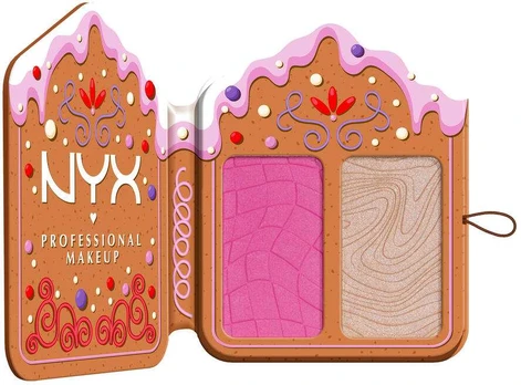 NYX Professional MakeUp Atostogų „Buttermelt“ veido paletė „01 Light/Medium“ 10 g