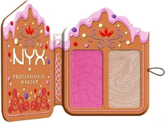 NYX Professional MakeUp Atostogų „Buttermelt“ veido paletė „01 Light/Medium“ 10 g kaina