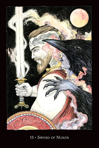 Call of the Morrigan Oracle kortos Llewellyn