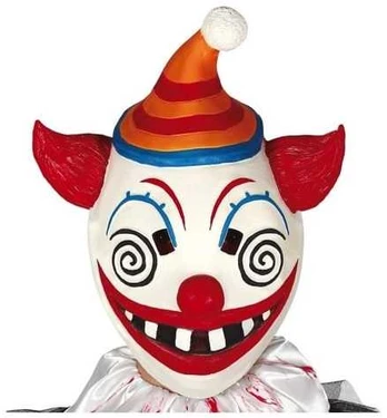 Fiesta Crazy Clown maske