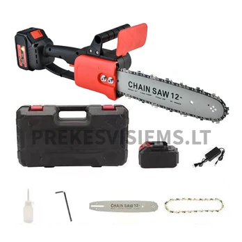 Akumuliatorinis grandininis pjūklas 48V 12" Meister Tools, MS-771