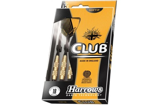 Strėlytės HARROWS CLUB BRASS 3x16gK
