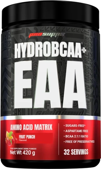 Prosupps Nutrition ProSupps HydroBCAA EAA 420 g. (Žalias Apple skonis)