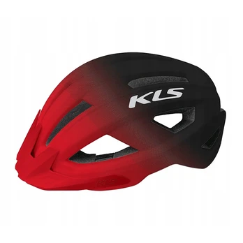 Šalmas KLS Daze 022, L 58-61 cm (juoda/raudona)