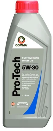 Variklių alyva COMMA Pro-Tech (1L) 5W30 sintetinis PRO-TECH 5W30 1L