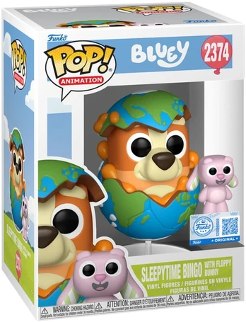 Funko POP figure Bluey Bingo with Floppy