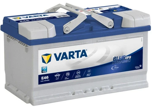 Akumuliatorius Varta Blue Dynamic EFB E46, 12 V, 75 Ah, 730 A