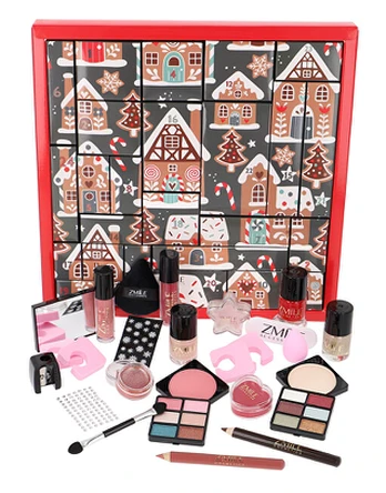 ZMILE COSMETICS Square Ginger Glow Advent Calendar šešėliai