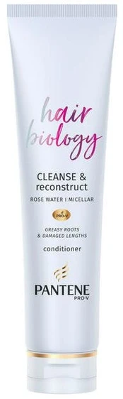 Plaukų kondicionierius Pantene Cleanse & Reconstruct, 160 ml