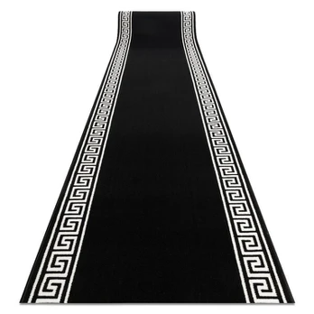 Kilimėliai BCF MORAD Grek graikų juodas 80 cm, 80x540 cm