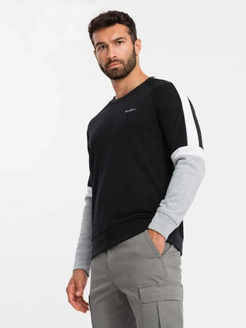 men's sweatshirt juodas