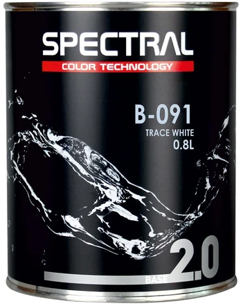 B-091 TRACE Baltas 0.8L