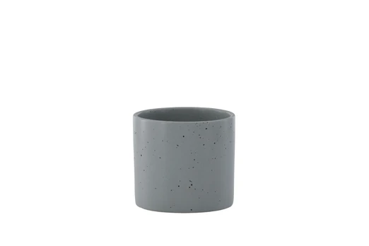 Sane vazonas, pilka/juoda Dots - 11*11*10cm
