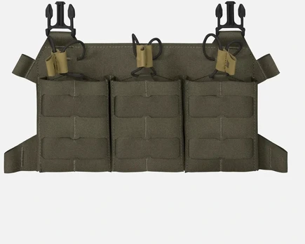 Priekinė platforma šarvinei liemenei Direct-Action Triple 308®, Ranger Žalias