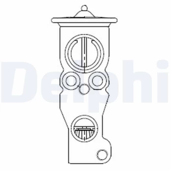 DELPHI CB1018V Air conditioning valve
