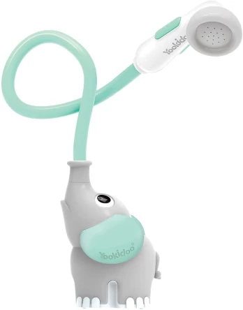 Yookidoo - Elephant Baby Shower, Grey/Turquoise (YO40212)