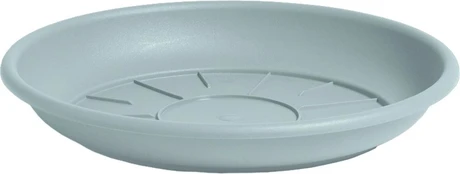 Plastikinė lėkštutė DOMUS, pilkos sp., 20 x 3,1 cm.