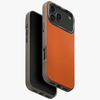 Dėklas UNIQ Lyden DS do iPhone 17 Pro Max Magclick Charging oranžinė/pilka