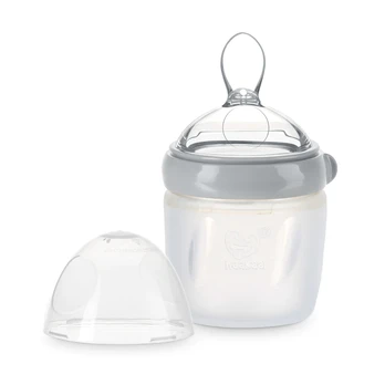 Haakaa - Gen. 3 Silicone Feeding Spoon Bottle - Grey - 160 ml