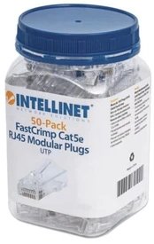 Intellinet RJ45 8P/8C Cat 5e UTP kištukas, daugiagyslis, 50 vnt.