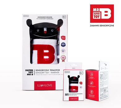 LULLALOVE sensorinis žaisliukas-šildyklė SuperToy MRB