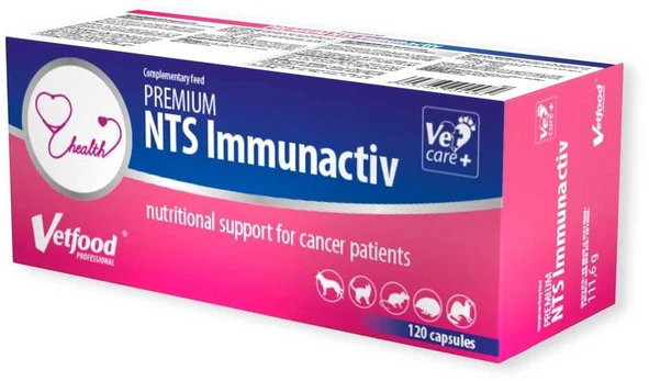 Vetfood Premium NTS Immunactiv 120 kapsułek