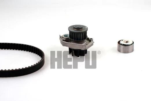 HEPU PK12012 Timing belt kit (belt+ pulley+ water pump)
