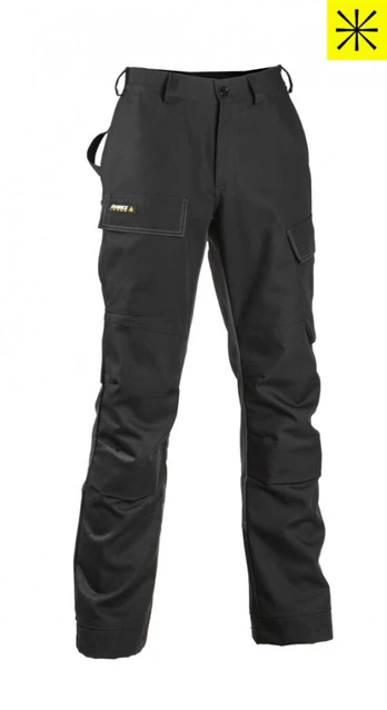Suvirintojo kelnės 6123 stretch, juoda 48, Dimex