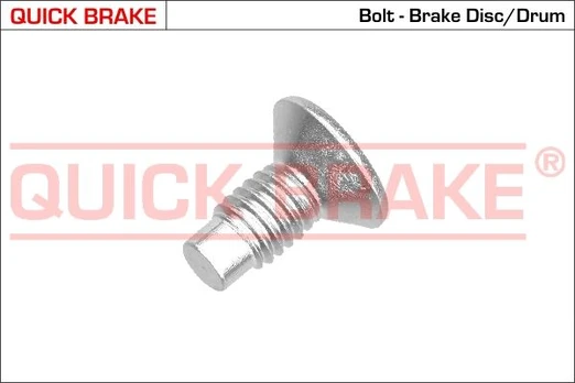 Varžtas, stabdžių diskas QUICK BRAKE 11663