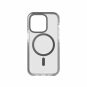 Tech21 - Evo Crystal MagSafe iPhone 14 Pro Cover - Clear / Graphite Black kaina