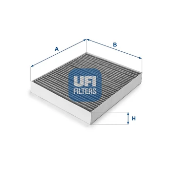 Filtras, salono oras UFI 54.178.00