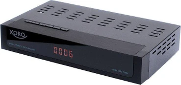 Xoro Receiver HRM 7670 Twin HD DVB-C/T2 PVR-Ready juodas