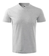 Marškinėliai su V formos iškirpte unisex kaina