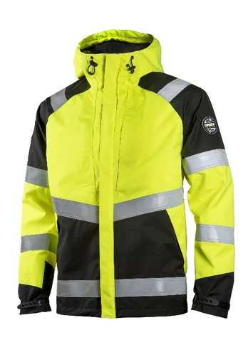 Hi-vis Workjacket 6109, yellow/black 3XL, Dimex
