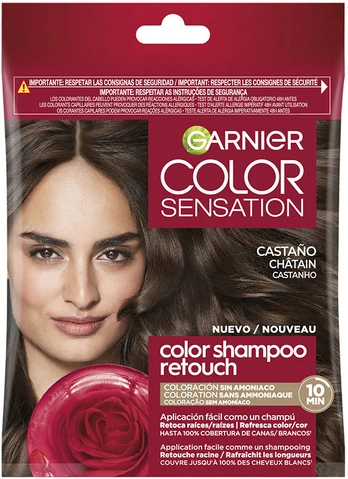 Garnier COLOR SENSATION šampūnas #4.0-rudas 3 v