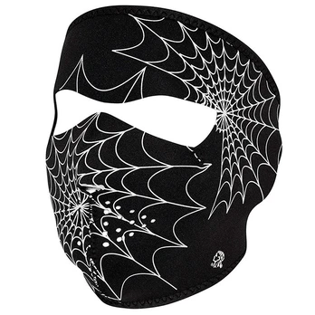 Laikiklis Zanheadgear Spiderweb Glow, balta/juoda