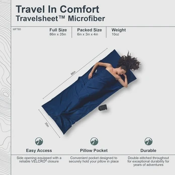Cocoon Mikropluoštas Travel Sheet – Micro Fibre paklodė