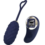 PRETTY LOVE - VIVIAN BLUE REMOTE CONTROL VIBRATING EGG kaina