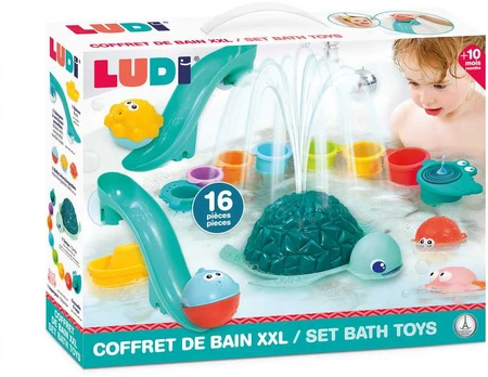 LUDI vonios žaislų rinkinys XXL