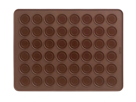 Lékué Kepimo kilimėlis Macarons, 40cm - Brown