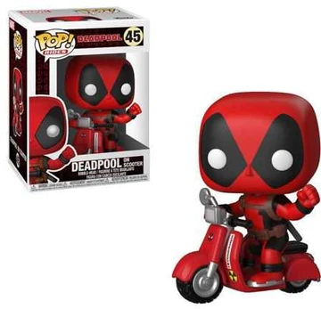 Funko POP! Marvel Deadpool on Scotter