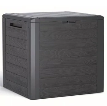 Prosperplast sodo daiktadėžė Woodebox, 140 l