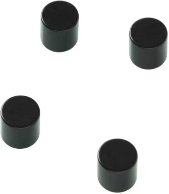 NAGA Magnet cylinder sort 4stk på kort
