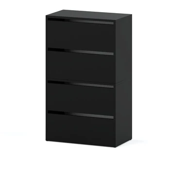Batų Spinta Hit Black Matte / Black Matte 100 Cm