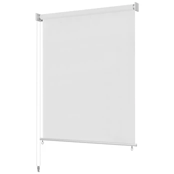 Lauko roletas, 220x140cm, baltos spalvos