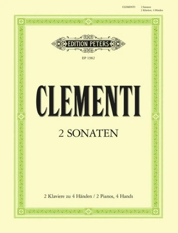 2 Sonatas in b flat, original