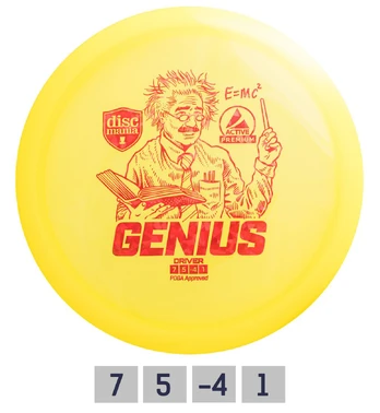 Diskgolfo diskas DISCMANIA Fairway Driver GENIUS Active Premium