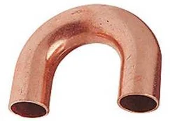 Conex ACR bøjning 180, 3/8'' - Lodde, 40 bar, Muffe/Muffe